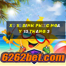 xổ số bình phước ngày 13 tháng 3