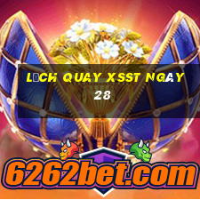 Lịch quay XSST ngày 28