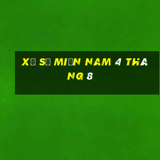 xổ số miền nam 4 tháng 8