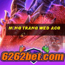 Mạng trang wed acg