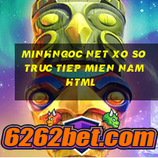 minhngoc net xo so truc tiep mien nam html