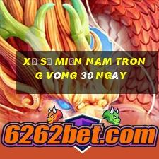 xổ số miền nam trong vòng 30 ngày