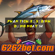 Phân tích Xổ Số bình dương ngày 14