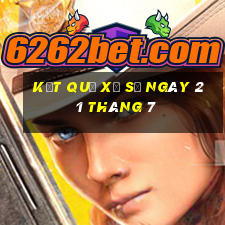 kết quả xổ số ngày 21 tháng 7