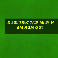 xổ số trực tiếp miền nam hôm quả