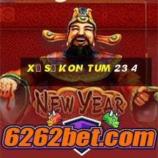 xổ số kon tum 23 4