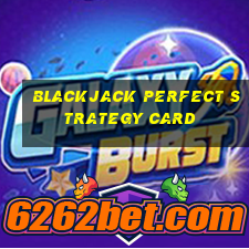 blackjack perfect strategy card