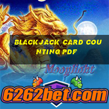 blackjack card counting pdf