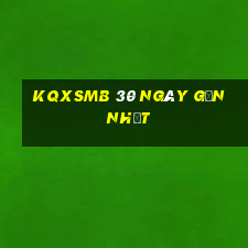 kqxsmb 30 ngày gần nhất