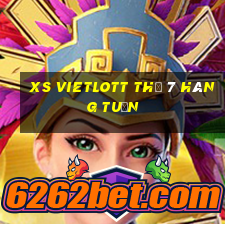 xs vietlott thứ 7 hàng tuần