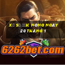 xổ số đắk nông ngày 20 tháng 1