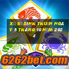 xổ số bình thuận ngày 5 tháng 10 năm 2024