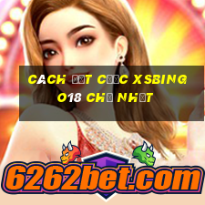 Cách đặt cược XSBINGO18 Chủ Nhật