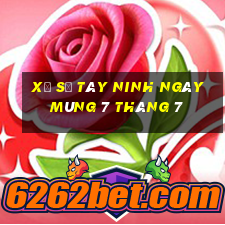 xổ số tây ninh ngày mùng 7 tháng 7