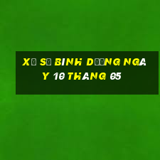 xổ số bình dương ngày 10 tháng 05