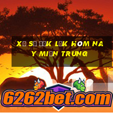 xổ số đắk lắk hôm nay miền trung