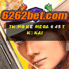 Thống kê MEGA 6 45 thứ hai