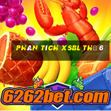 Phân tích XSBL Thứ 6