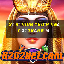 xổ số ninh thuận ngày 21 tháng 10