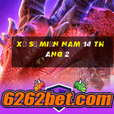 xổ số miền nam 14 tháng 2