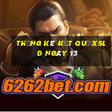 THỐNG KÊ KẾT QUẢ XSLD ngày 13