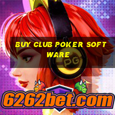 buy club poker software