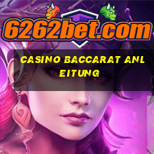 casino baccarat anleitung