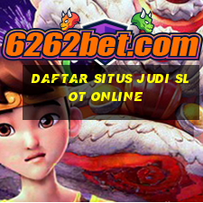 daftar situs judi slot online