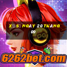 xổ số ngày 20 tháng 09