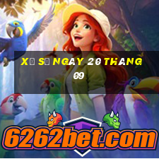 xổ số ngày 20 tháng 09