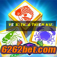 vé số thừa thiên huế