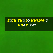 bạch thủ lô khung 3 ngày 247