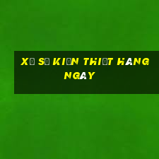 xổ số kiến thiết hàng ngày