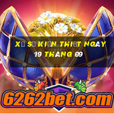 xổ số kiến thiết ngày 19 tháng 09