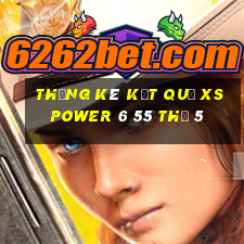 THỐNG KÊ KẾT QUẢ XS power 6 55 Thứ 5