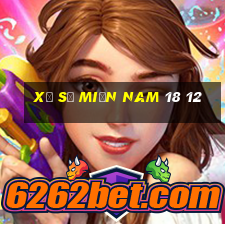 xổ số miền nam 18 12