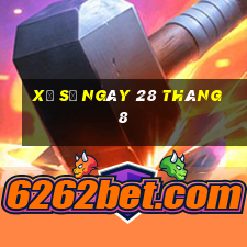 xổ số ngày 28 tháng 8