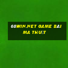 68Win.Net Game Bài Ma Thuật