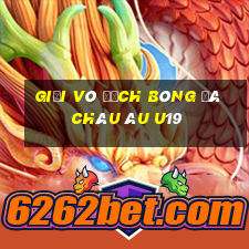 giải vô địch bóng đá châu âu u19