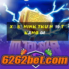 xổ số ninh thuận 19 tháng 04