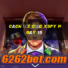 Cách đặt cược XSPY ngày 15