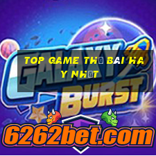 top game thẻ bài hay nhất