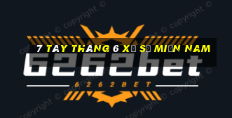 7 tây tháng 6 xổ số miền nam