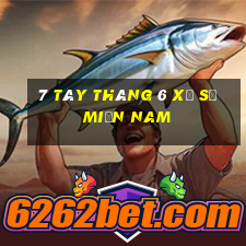 7 tây tháng 6 xổ số miền nam