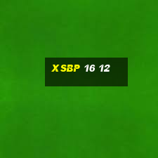 xsbp 16 12