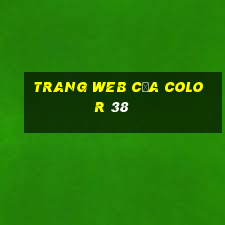 Trang web của Color 38