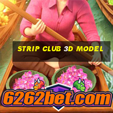 strip club 3d model