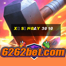 xổ số ngày 30 10