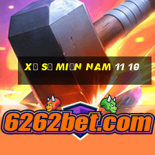 xổ số miền nam 11 10