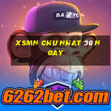 xsmn chu nhat 30 ngay